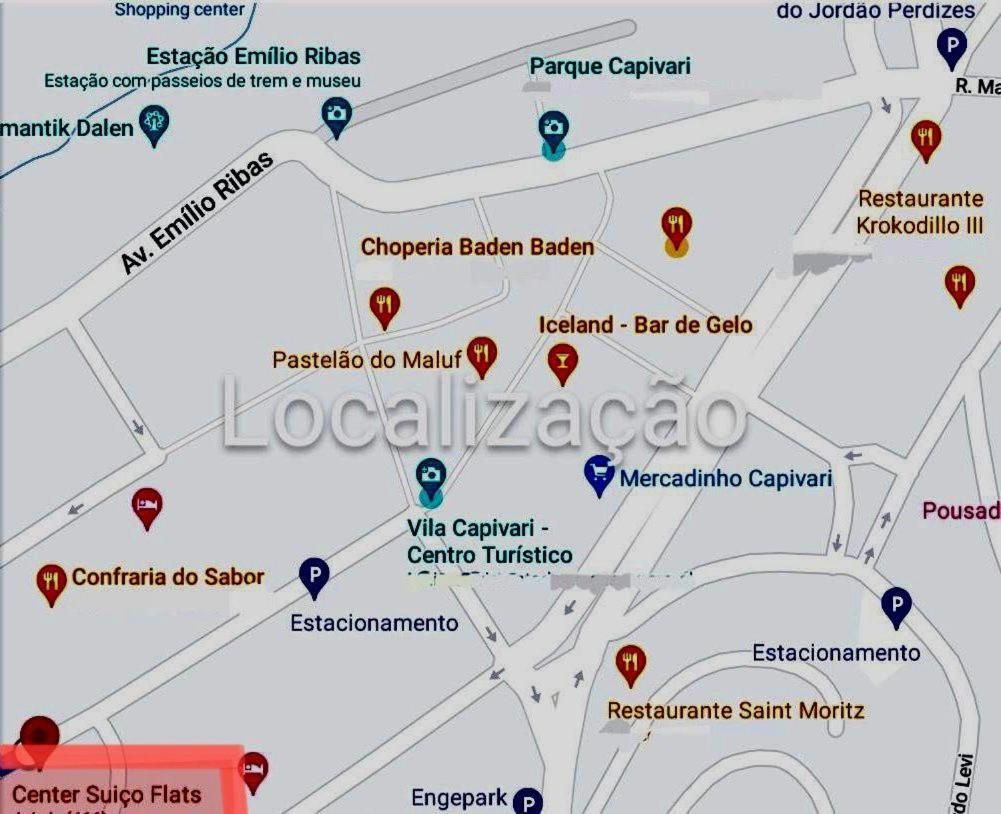 Flat Centro De Capivari Campos do Jordão Esterno foto